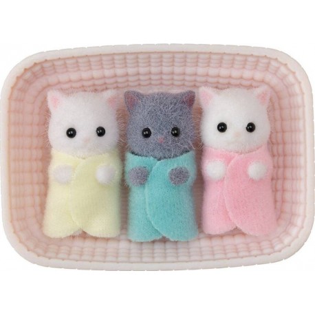 SYLVANIAN LES TRIPLES CHAT PERSAN FAMILLES