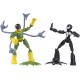 HASBRO MARVEL SPIDER-MAN BEND AND FLEX SPIDER-MAN EN COSTUME NOIR