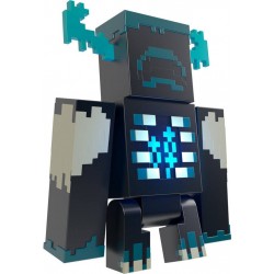 MATTEL MINECRAFT WARDEN FIGURINE VANILLA SUPER BOSS