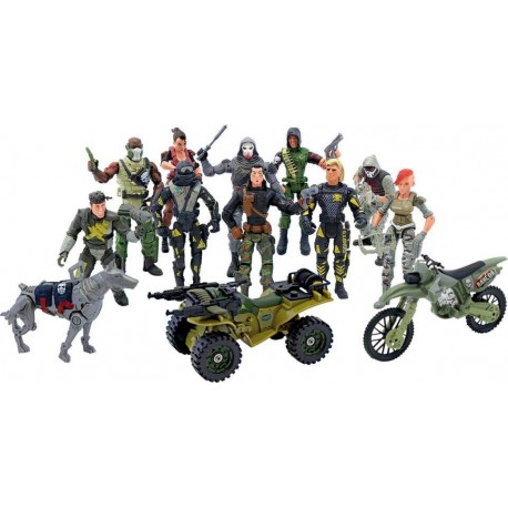 TEAM MON SUPER COFFRET 10 SOLDATS