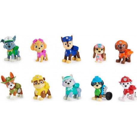 SPIN PAT' PATROUILLE MULTIPACK FIGURINES 10E ANNIVERSAIRE