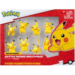 BANDAI POKEMON 8 FIGURINES PIKACHU