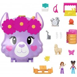 MATTEL POLLY POCKET COFFRET AVENTURE DU LLAMA