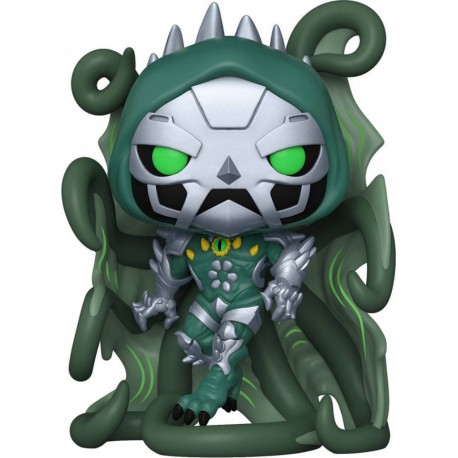 FUNKO POP BOBBLE FIGURINE . DR. FATALIS MARVEL MECH STRIKE : MONSTER HUNTER