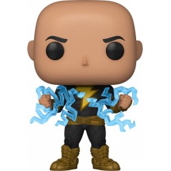 FUNKO POP FIGURINE BLACK ADAM AVEC FOUDRE BLACK ADAM