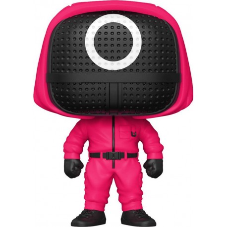 FUNKO POP TV FIGURINE SOLDAT ROUGE AVEC MASQUE CERCLE SQUID GAME