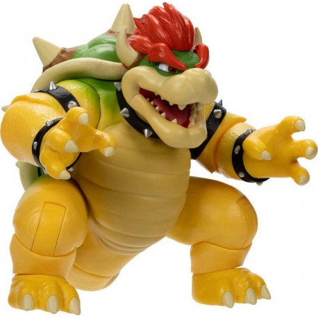 JAKKS SUPER MARIO FIGURINE BOWSER 18 CM LE FILM