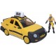 SIDJ VEHICULE TAXI JOY RIDE + FIGURINE FORTNITE