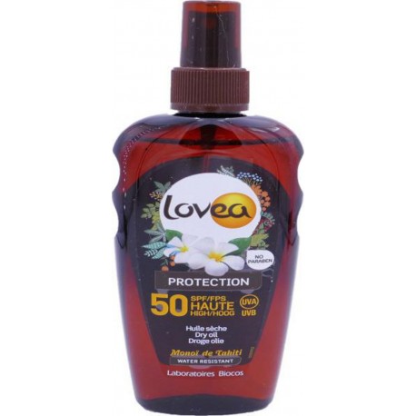 LOVEA HUILE SECHE SPF50 200ml