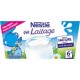 Nestlé P’tit Laitage Saveur Nature Sucré (+ 6 mois) par 4 pots de 100g (lot de 8 soit 32 pots)