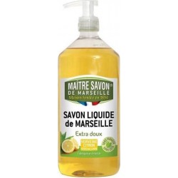 MAITRE SAVON Savon liquide Verveine Citron - 1L