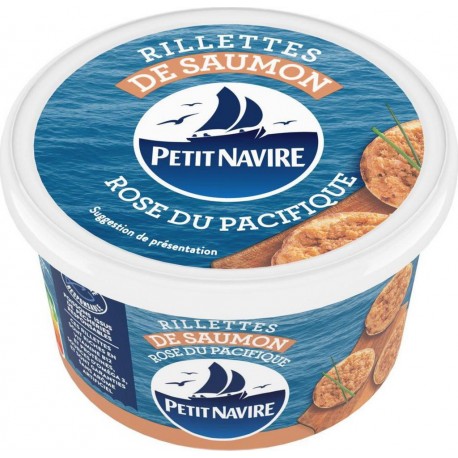 P.NAVIRE PN RILLETTE DE SAUMON 125G