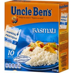 Lot de 5 riz cuisinés Uncle Ben's - Ben's Original