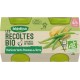 Blédina Les Récoltes Bio Haricots Verts Pommes de Terre (dès 4/6 mois) par 2 pots de 130g (lot de 8)