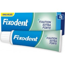 Fixodent Crème adhésive extra forte Fixatifs neutral 47g (lot de 3) tube 47g