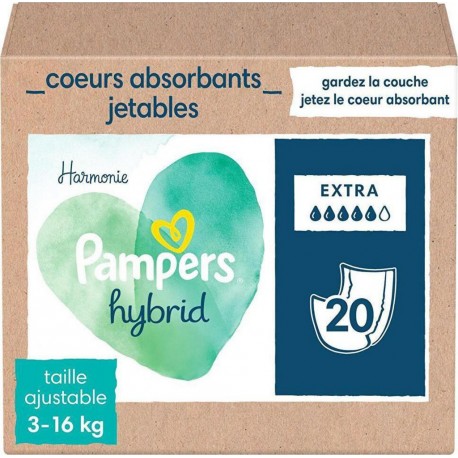 PAMPERS COUCHE INSERT EXTRA X20