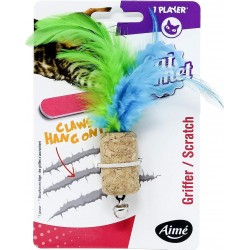 NC BOUCHON LIEGE CAT TOY AIM