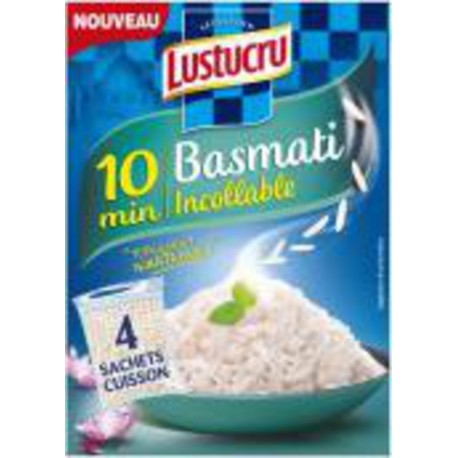 Lustucru Riz Basmati sachets cuisson 10mn