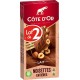 Côte d’Or Tablette de chocolat au lait et noisettes entières 2x180g