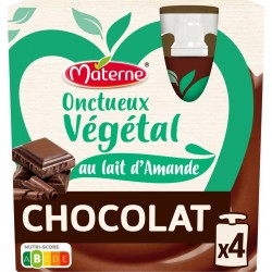 Materne Végétal onctueux Chocolat 4x85g 340g