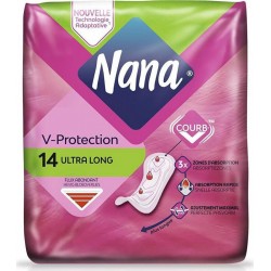 NANA Serviettes ultra long x14