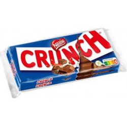 Crunch Chocolat au lait et céréales croustillantes 2x100g (lot de 3 soit 6 tablettes)