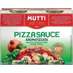 Mutti Sauce pizza aromatisée 2x400g