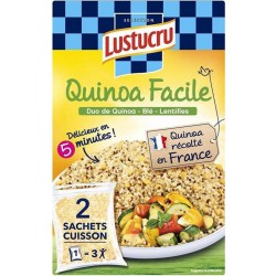 Lustucru Mélange quinoa blé lentilles 300g