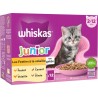 WHISKAS Pâtée pour chaton Les Festins à la Volaille en gelée 12x85g