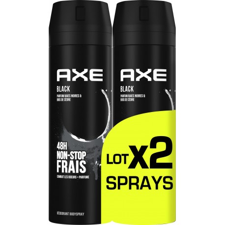 AXE DEO ATO BLACK 2X200ml