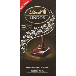 LINDT LINDOR NOIR 70% 100G