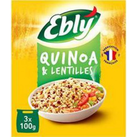 EBLY QUINOA&LENTILLES 10'300g