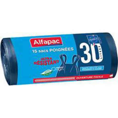 ALFAPAC SAC BRETELLES 20X30L