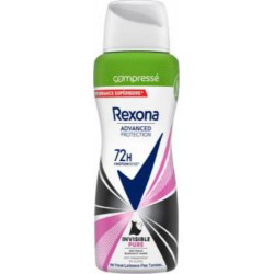 Rexona MotionSense Compressé Invisible Pure 72h Anti-Transpirant 100ml