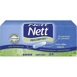 Nett Procomfort Tampon Super Plus x24 (lot de 4)