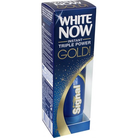 Signal Dentifrice Blancheur White Now Gold 50ml