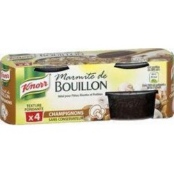 KNORR Bouillon de champignons 4 capsules - 112g