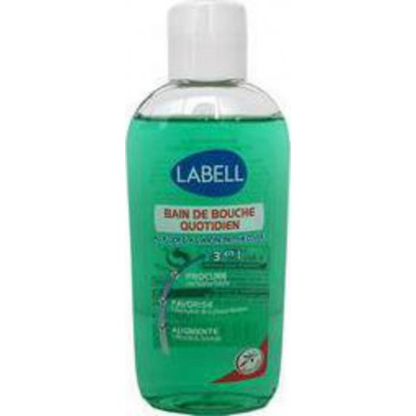 Labell Bain de bouche quotidien 3 en 1 arôme menthe douce 100ml