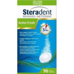 Steradent Nettoyant pureté active 90 comprimés boîte 90 tablettes