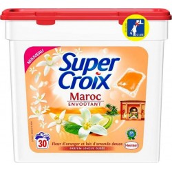 Super Croix 30 Dosettes Maroc Envoûtant Fleur d’Oranger Et Lait d’Amande Douce (lot de 2 soit 60 dosettes)