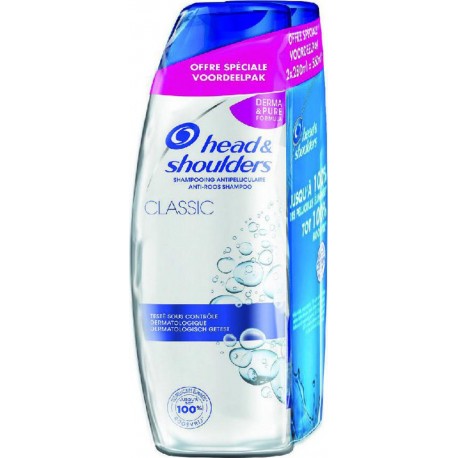 Head & Shoulders Shampooing & Après-shampooing 2x270ml