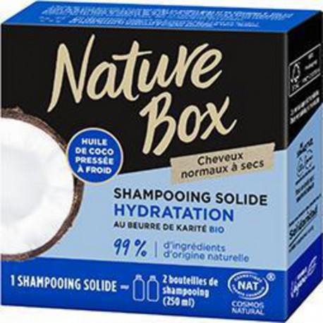 NATURE BOX SHP SOLIDE COCO 85g pièce