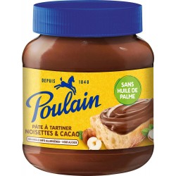 Poulain Pâte à tartiner Noisettes & Cacao 400g (lot de 2)