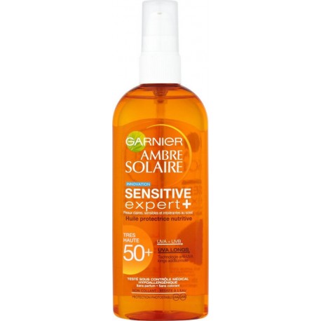 GARNIER AMBRE SOLAIRE HUILE N/PROT IP50+ 150ml