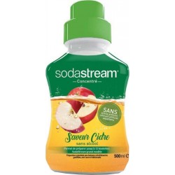 Sodastream Concentré Saveur Cidre sans Alcool 500ml (lot de 3) 30061353