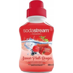 Sodastream Concentré Saveur Fruits Rouges 500ml (lot de 3) 30078022