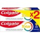 Colgate Dentifrice Total Blancheur 2x75ml 150ml x2 tubes 75ml