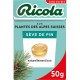 RICOLA Plantes des Alpes Suisses Sève de Pin SANS SUCRE 50g