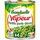 BONDUELLE VAPEUR POIS 530g