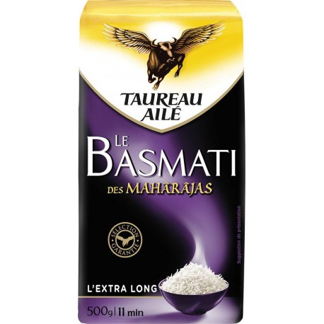 TAUREAU AILÉ Taureau Aile Riz basmati de Maharajas 11mn 500g